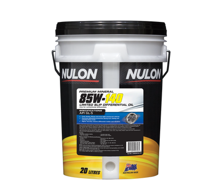 Premium Mineral 85W-140 Limited Slip Differential Oil - Nulon 20L