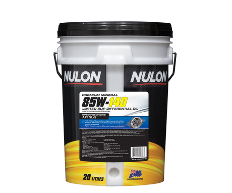 Premium Mineral 85W-140 Limited Slip Differential Oil - Nulon | Universal Auto Spares