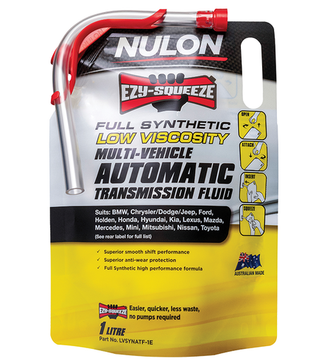 Full Synthetic Multi-Vehicle Automatic Transmission Fluid - Nulon | Universal Auto Spares