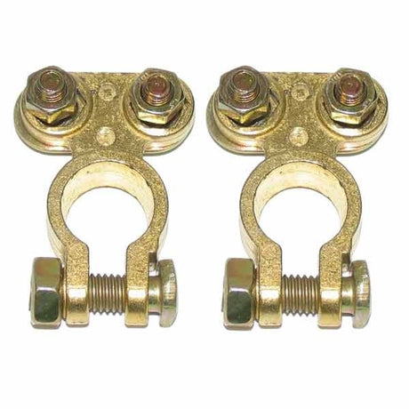 Battery Terminals 2 Pack Standard 2 Bolt End Entry - AUTOKING