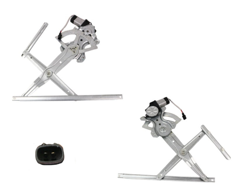Front Window Regulator RHS (2 - Pin, With Motor) Mitsubishi Outlander ZJ/ZK/ZL 11 2012 - 07/2021 MBOL - WIR - 07R - Sterling Parts - Window Regulators & Winders - Sterling Parts