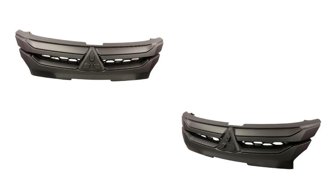 Front Grille (Black, GLX, Single Cab) Mitsubishi Triton MR 2018 - 2023 MBTT - GRI - 67F - Sterling Parts - Grilles & Bumper Parts - Sterling Parts