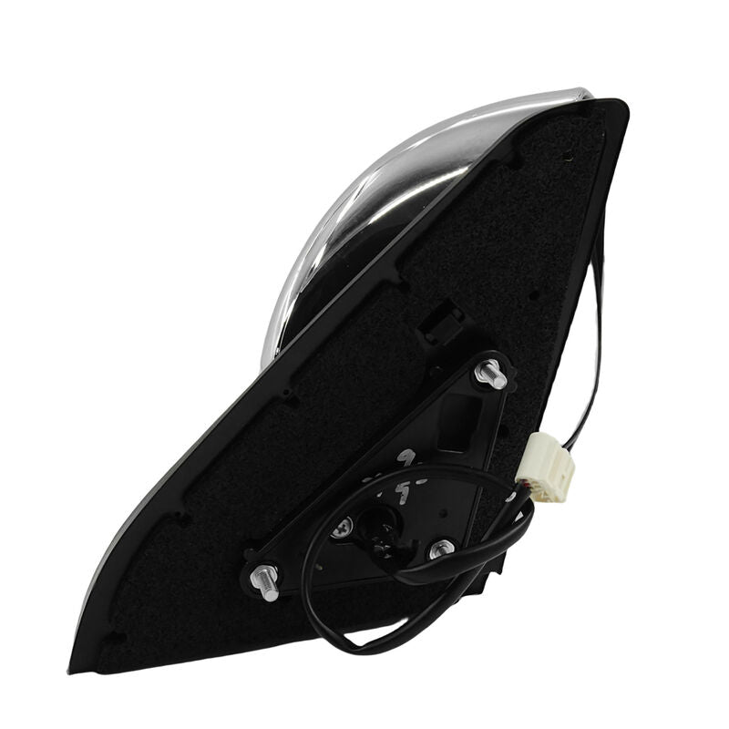 3 Pins Door Mirror Assembly Right Hand Side Chrome Cover Fit For Toyota Prado 120 Series 2002-2009 MDM-TA010R - Machter
