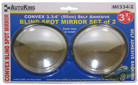 Spot Mirror 3.3/4" Round Self Adhesive Set of 2 - AUTOKING