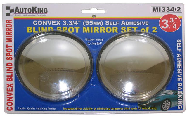 Spot Mirror 3.3/4" Round Self Adhesive Set of 2 - AUTOKING