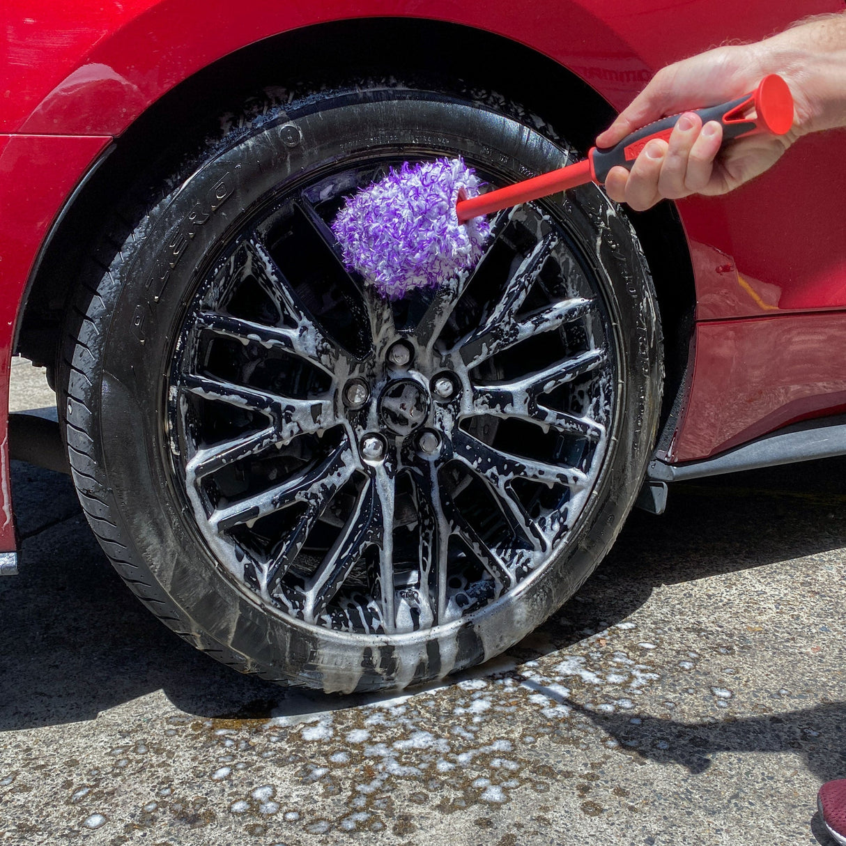 SLIMMY REPLACEMENT - MICROFIBRE WHEEL BRUSH - Mothers