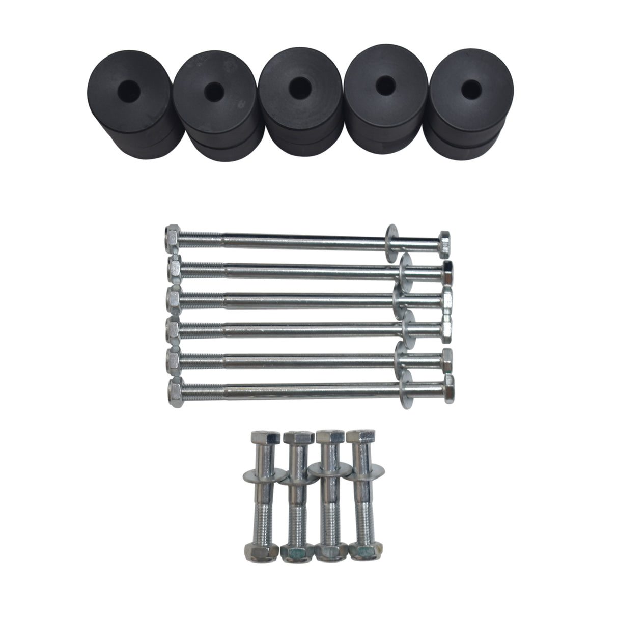 2 INCH "CAB ONLY" Fit For Landcruiser 75 SERIES Single Cab Body Lift Kit MJL-BLK-TAXX3 - Machter