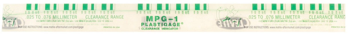 CLEVITE PLASTIGAGE GREEN .001 .003 MPG1 - Permaseal | Universal Auto Spares