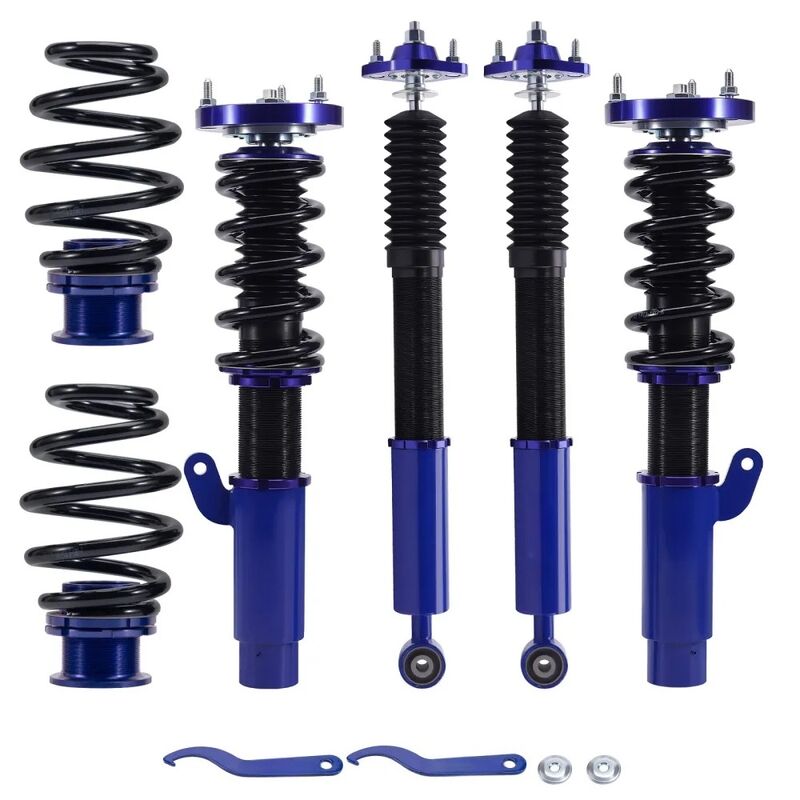 MAX PEEDING RODS 24Ways Adjustable Coilover Fit For BMW E46 320i 323i 325i 328i 330i Shock Absorber MPR-SA-BMW001 - Machter