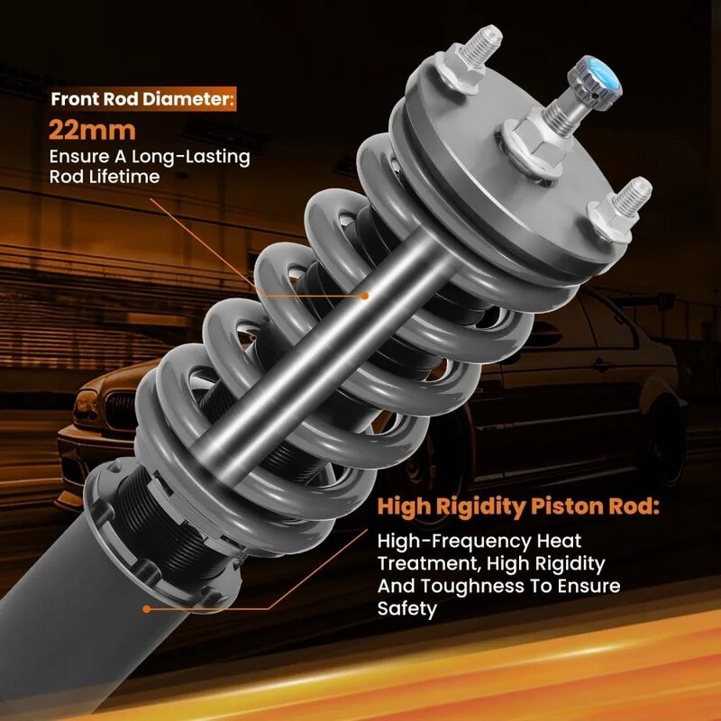 MAX PEEDING RODS 24 Levels Adjustable Coilover Fit For Honda Civic EC ED EE EF Lowering Kit 1988-1991 MPR-SA-HD001 - Machter