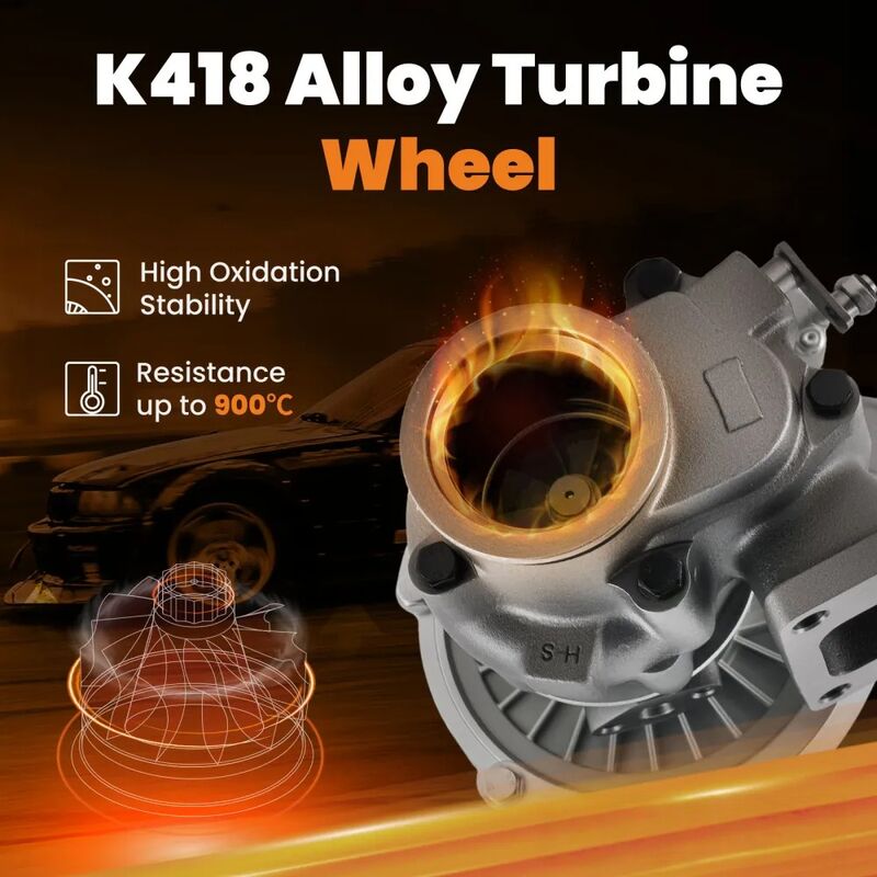 MAX PEEDING RODS Universal Billet Turbocharger T3 Flange V-Band For 1.5-2.5L 4/6 Cyl 420HP MPR-TBCM-UN003 - Machter