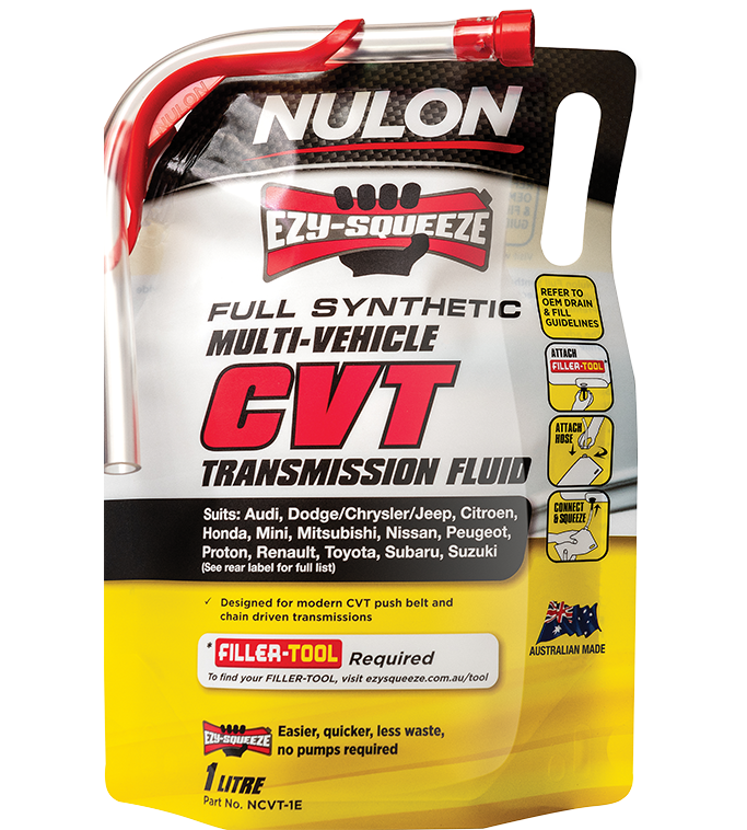 Full Synthetic Multi-Vehicle CVT Transmission Fluid - Nulon 1L