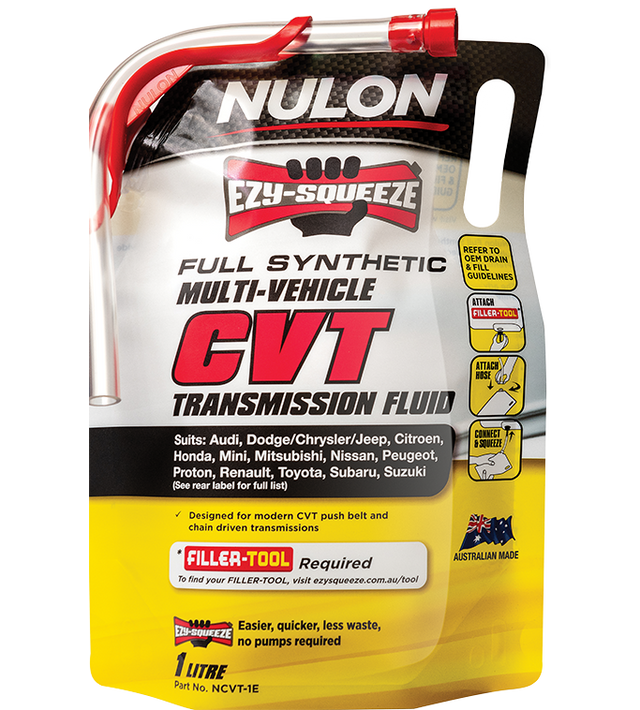 Full Synthetic Multi-Vehicle CVT Transmission Fluid - Nulon 1L