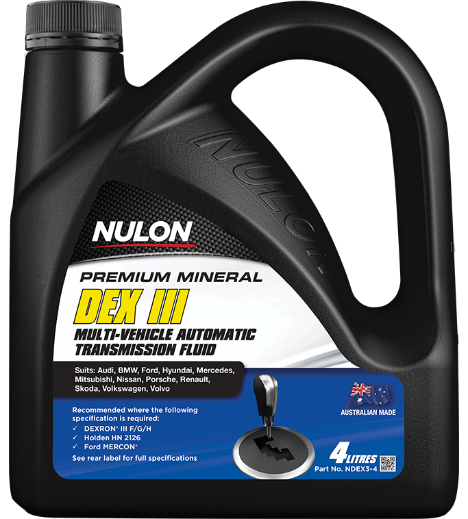 Premium Mineral Automatic Transmission Fluid - Nulon 4L
