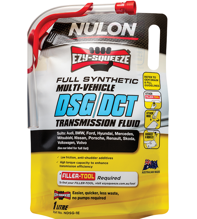Full Synthetic Multi-Vehicle DSG/DCT Transmission Fluid - Nulon 1L