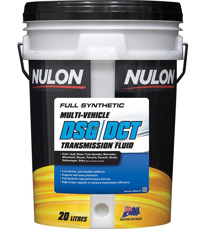 Full Synthetic Multi-Vehicle DSG/DCT Transmission Fluid - Nulon 20L