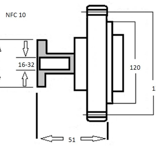 Fan Clutch NISSAN CA20 Z22 VG30E NFC10 - NEP