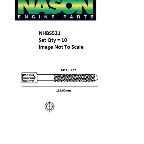 Head Bolt Set VW Audi BKD BKP BMN BMR NHBS521 - FAI