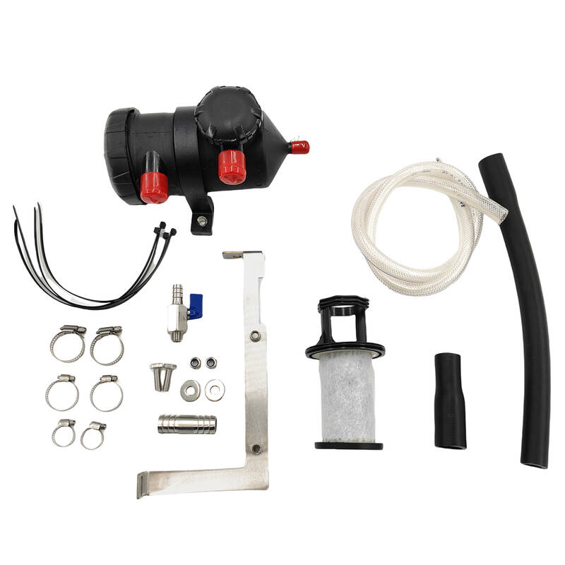 Oil Catch Can Kit Fit For Toyota Hilux N80 Fortuner GUN-126R 2.4L 2.8L Diesel 09/2015-ON OCANKIT-009 - Machter
