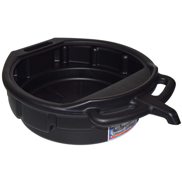Oil/Coolant Drain Dish 15 Litre Capacity Heavy Duty - Tool King