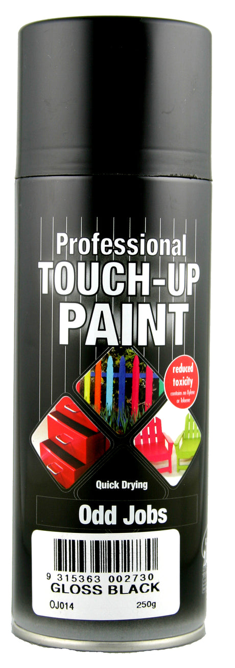 Matt Black Quick Drying Professional Touch Up Paint - Odd Jobs | Universal Auto Spares