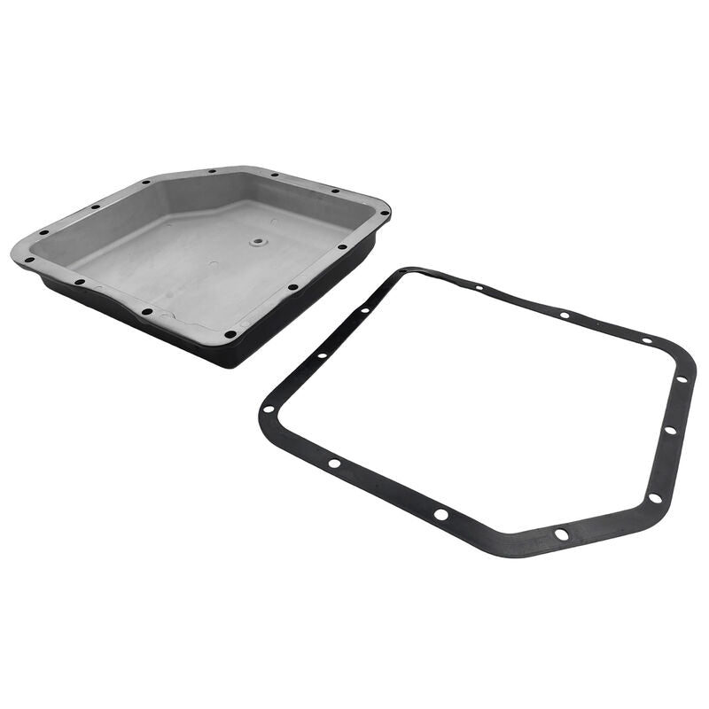 Automatic Transmission Oil Pan Aluminum Finned Black GM Turbo TH350 Extra Capacity - Machter