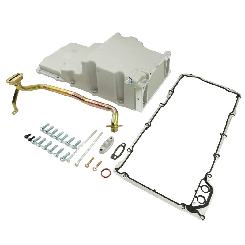 Aluminium Rear Drop Oil Pan Sump Fit For Holden HQ For Chevrolet Camaro Firebird Nova F G A OPAN-HLN005 - Machter