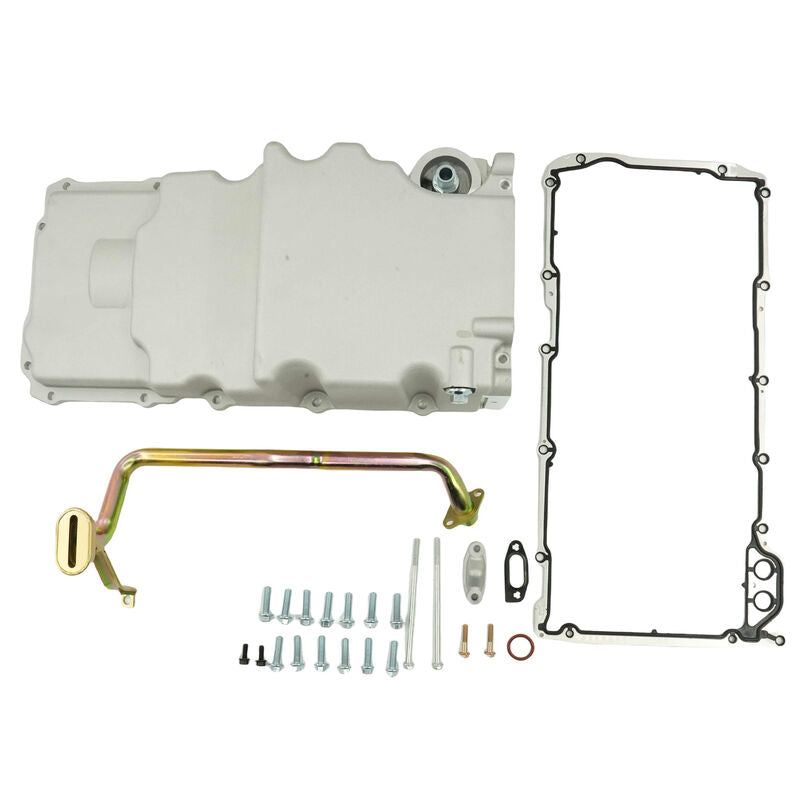 Aluminium Rear Drop Oil Pan Sump Fit For Holden HQ For Chevrolet Camaro Firebird Nova F G A OPAN-HLN005 - Machter