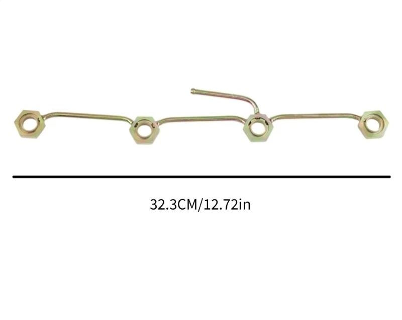 Injector Fuel Rail Return Leak Off Pipe Fit For Mitsubishi Pajero Challenger Strada Delica Montero L200 L300 L400 4D56 4D55 MD084930 ORL-MB001 - Machter