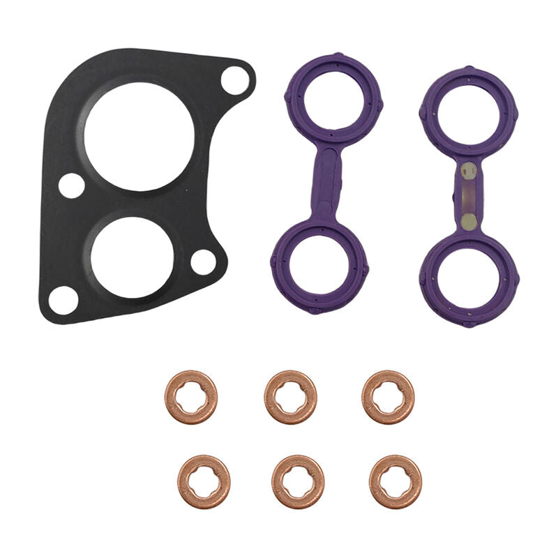 Engine Oil Cooler Seal Kit Fit For Mercedes Benz E320 E350 GL320 ML280 ML300 ML350 ML320 R320 R350 S350 Sprinter 2500 3500 551965006 2007-2021 ORS-BEN001 - Machter