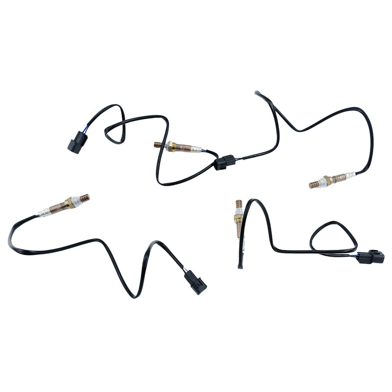 4 Pcs Oxygen Sensors Fit For Mitsubishi Pajero NS V6 6G75 3.8L 07/2005-09/2006 OX-MB004-4PCS - Machter
