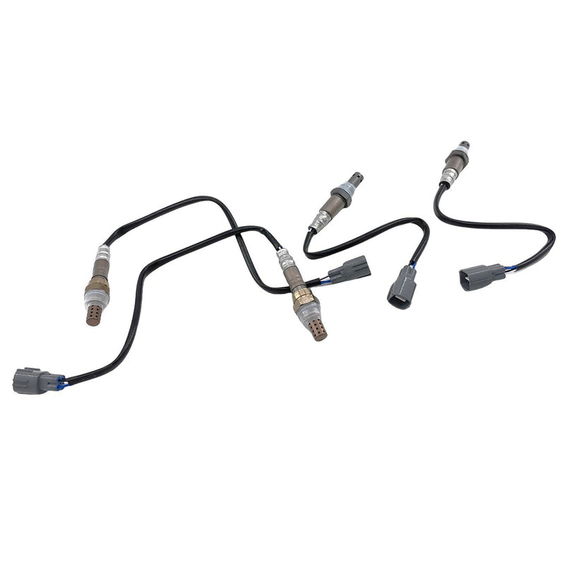 4 x Front + Rear Oxygen Sensors Kit Fit For Subaru Liberty Outback EZ30D EZ30R 22641AA25A OX-SB002-4PCS - Machter
