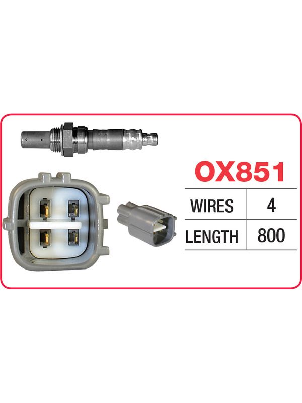 Oxygen Sensor - OX851 - Goss | Universal Auto Spares