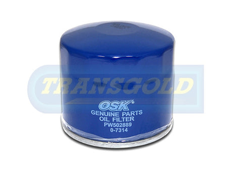 OSK Oil Filter Fits Mitsu. Colt, Cordia, Nimbus Z142 OZ-142A - Transgold | Universal Auto Spares