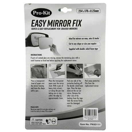 Quick Mirror Fix Easy Cut & Fix - Pro-Kit