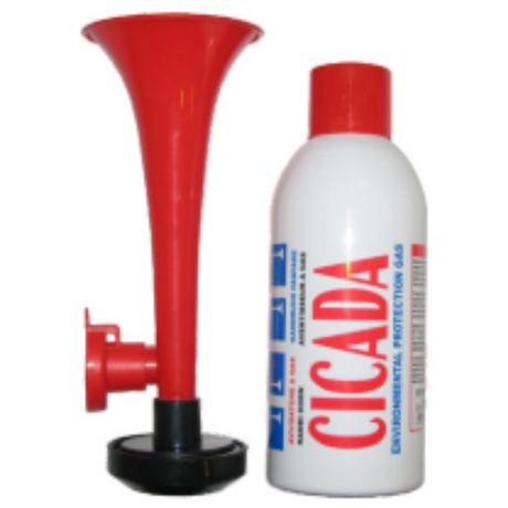Hand Held Air Horn Includes Cannister - CICADA