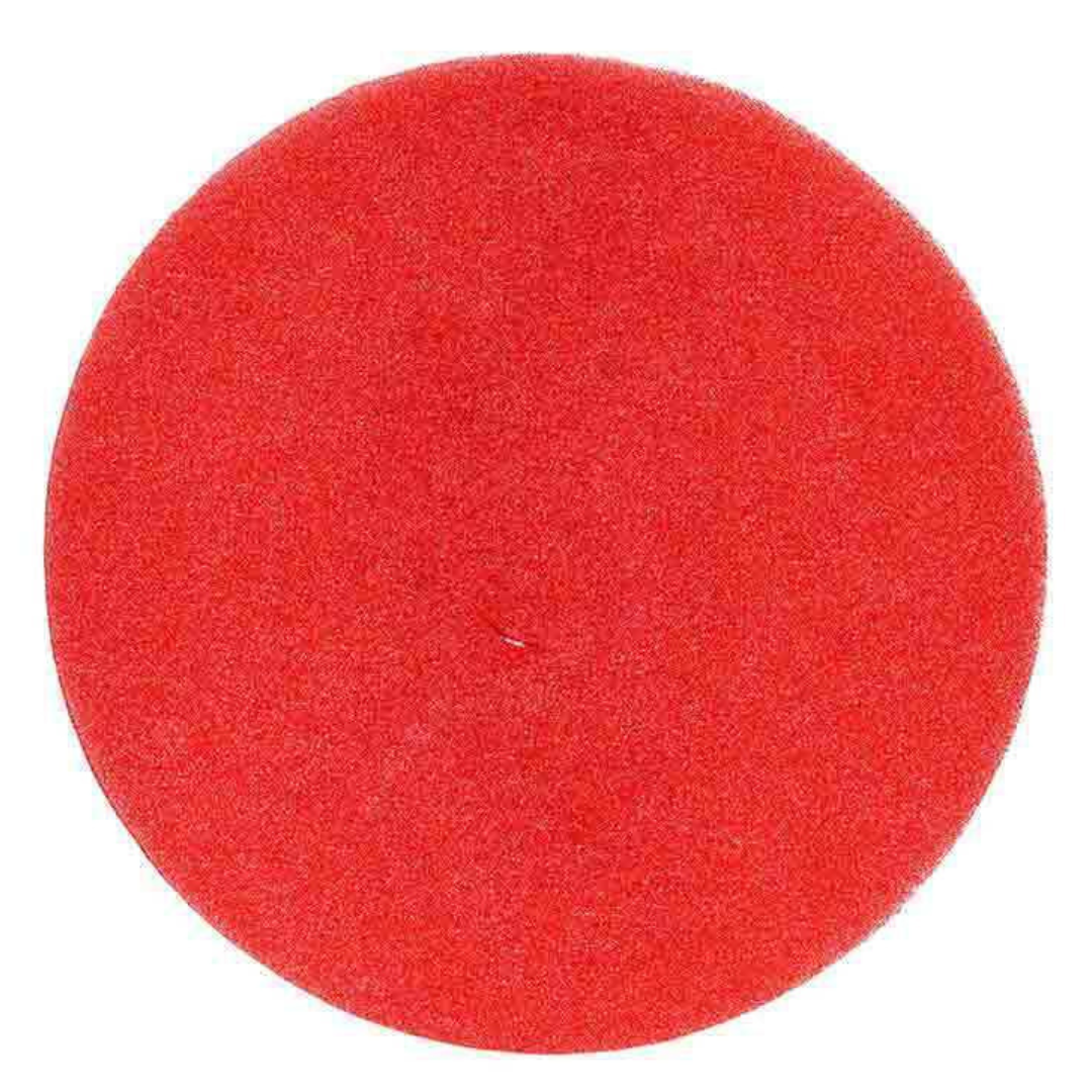 Polishing Pad Velcro Red 160mm x 25mm - Q Brand