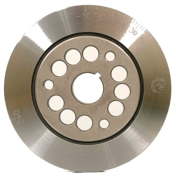 Harmonic Balancer-Performance HOLDEN RED 6 RACE STEEL PB17A-SS - POWERBOND RACE