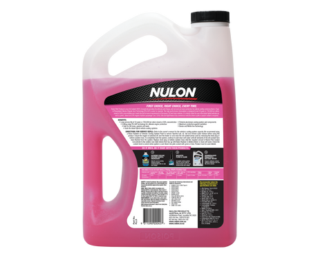 Pink Premium Long Life Coolant 100% Concentrate - Nulon