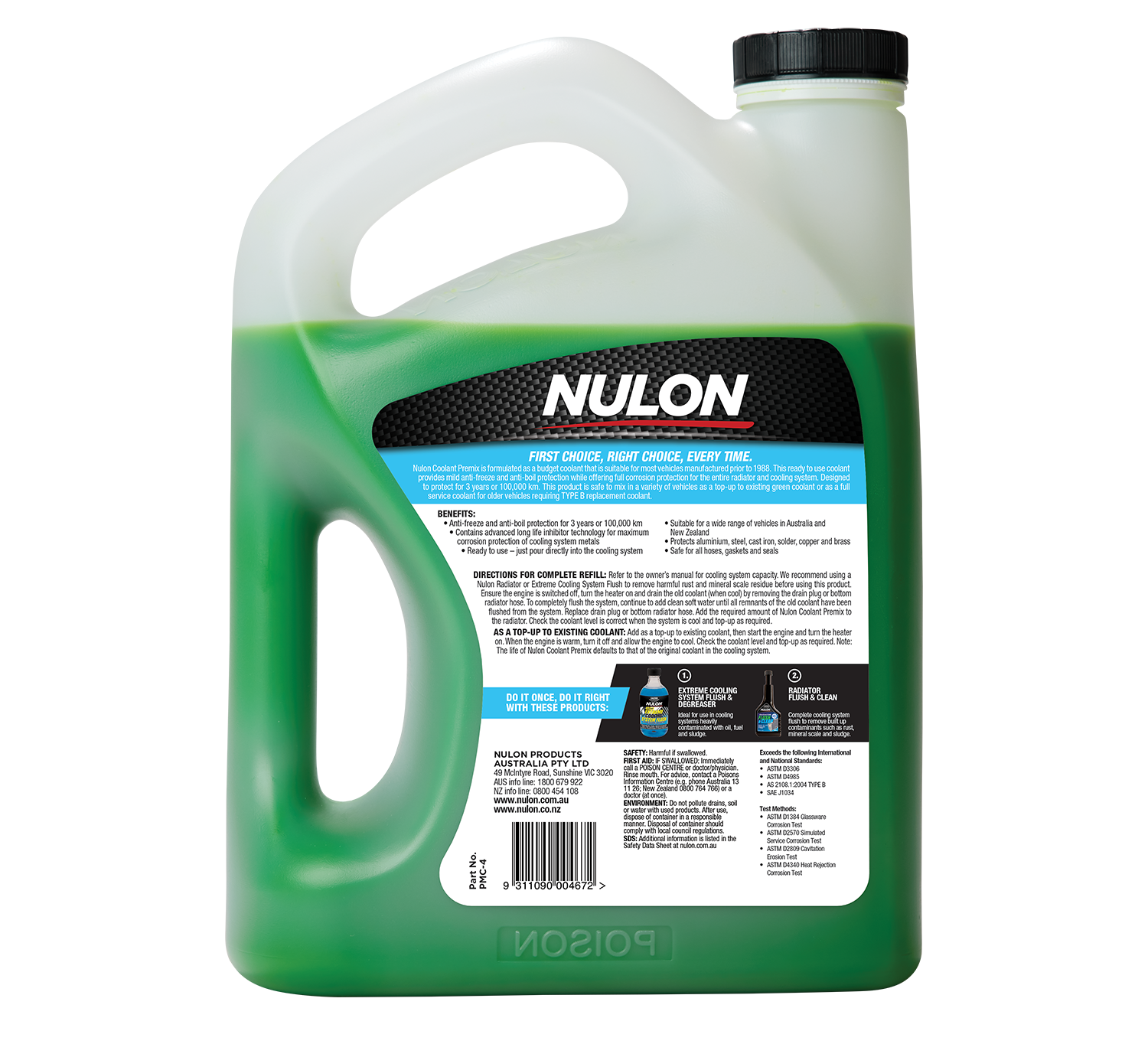 Coolant Premix - Nulon