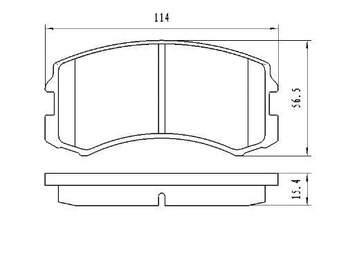 Ceramic Brake Pads PR1455 (DB1455) – Premier Performance Auto Parts