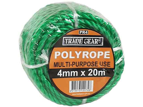 Poly Rope Coil 4mm x 20 Metre - Trade Gear