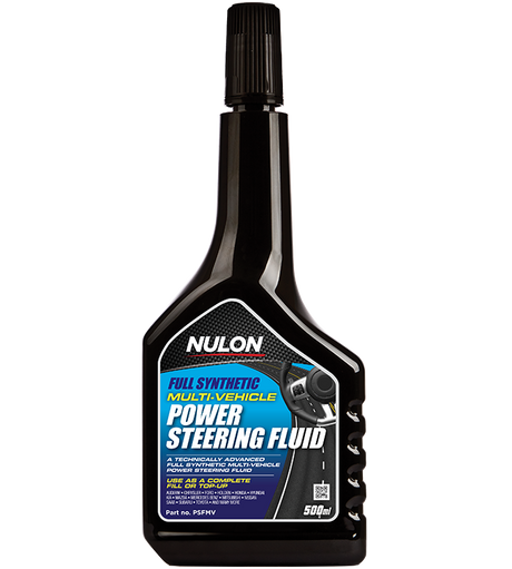 Full Synthetic Multi-Vehicle Power Steering Fluid 500ml - Nulon
