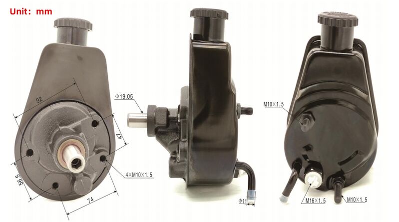 Power Steering Pump Fit For Mercruiser Bravo Alpha Stern Drive 16792A39 16792A1 PSP-MER001M - Machter