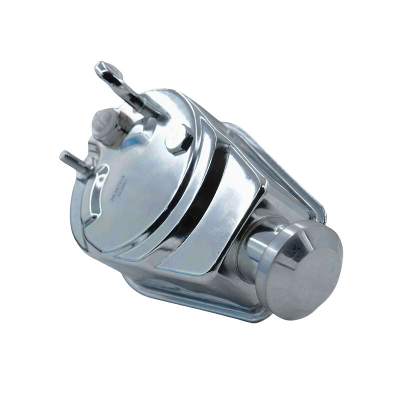 Power Steering Pump Fit For Chevrolet SB BB Saginaw Key Way 5/8 Shaft Chromed PSP-MER002M - Machter