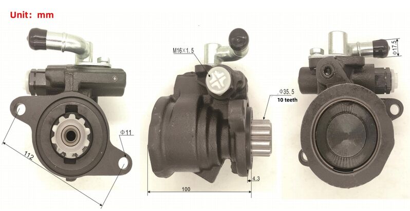 Power Steering Pump Fit For Toyota Land Cruiser Prado 4Runner Hilux Granvia/Grand Hiace KCH10 KCH12 KCH16 - Machter