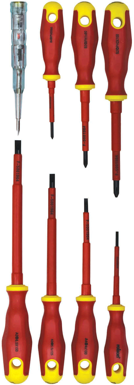 6 Piece Insulated Screwdriver Set with Test Light - PKTool