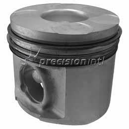 Single Piston & Rings 1.00MM 040 For Toyota 2KD - FTV Hiace 4 REQ PTO2KDF1040A - AE - Pistons & Rings - AE