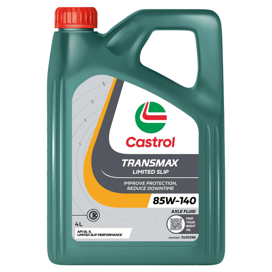 TRANSMAX Limited Slip 85W - 140 4L - Castrol - Gear & Differential Oils - Castrol