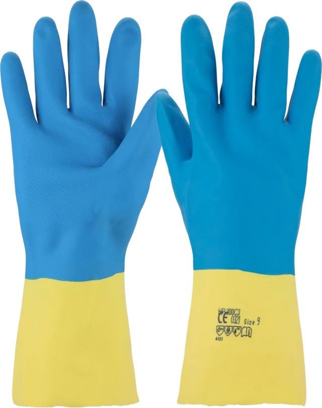 Neoprene Coated Protective Gloves 2XL - Heveaprene